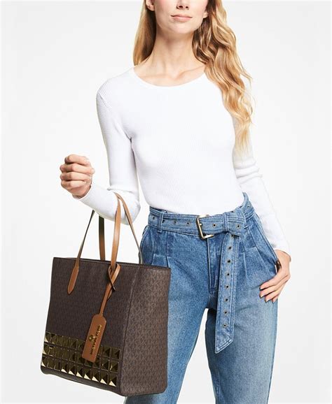 michael kors signature sinclair large east west grab tote|MICHAEL Michael Kors Sinclair Large East/West Grab Tote.